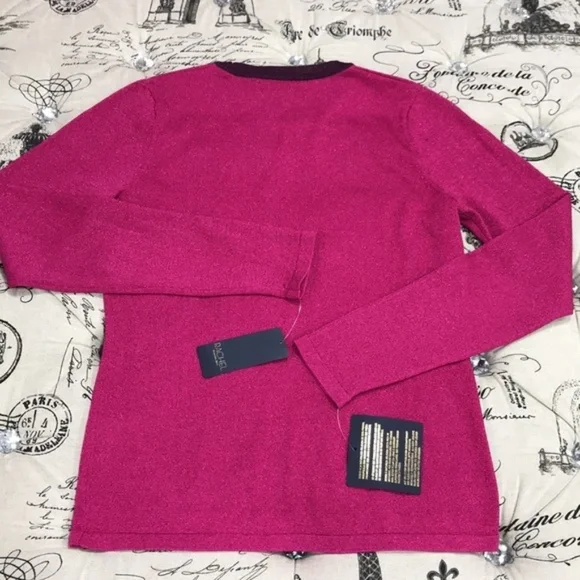 Rachel Rachel Roy Metallic Ringer Sweater - Picture 3 of 7